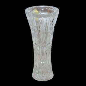 Lenox 6 Inch Fine Crystal Vase In Original Box With Paperwork Home Decor Gift